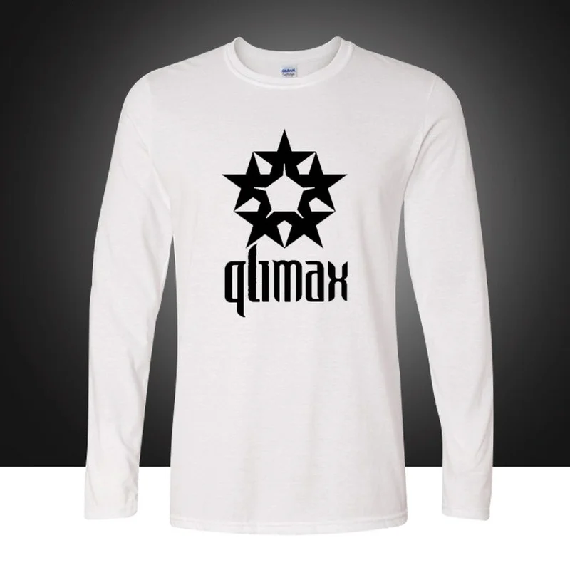 2021 Qlimax рок группы дизайнерская футболка Мужская хлопковая с принтом