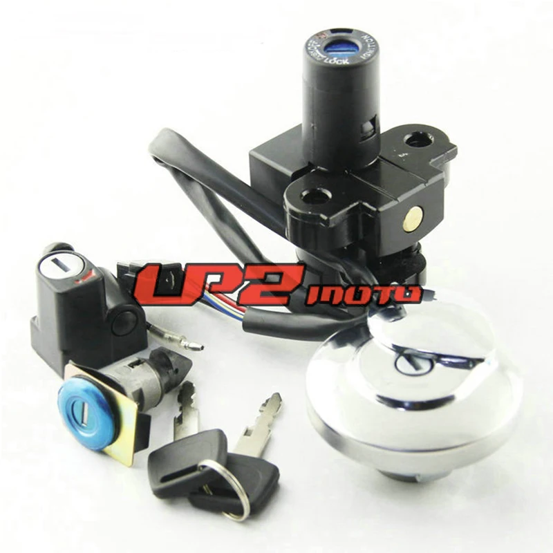 Комплект ключей зажигания для Honda CL400 1999 черная Зажигалка на шлем|Зажигание