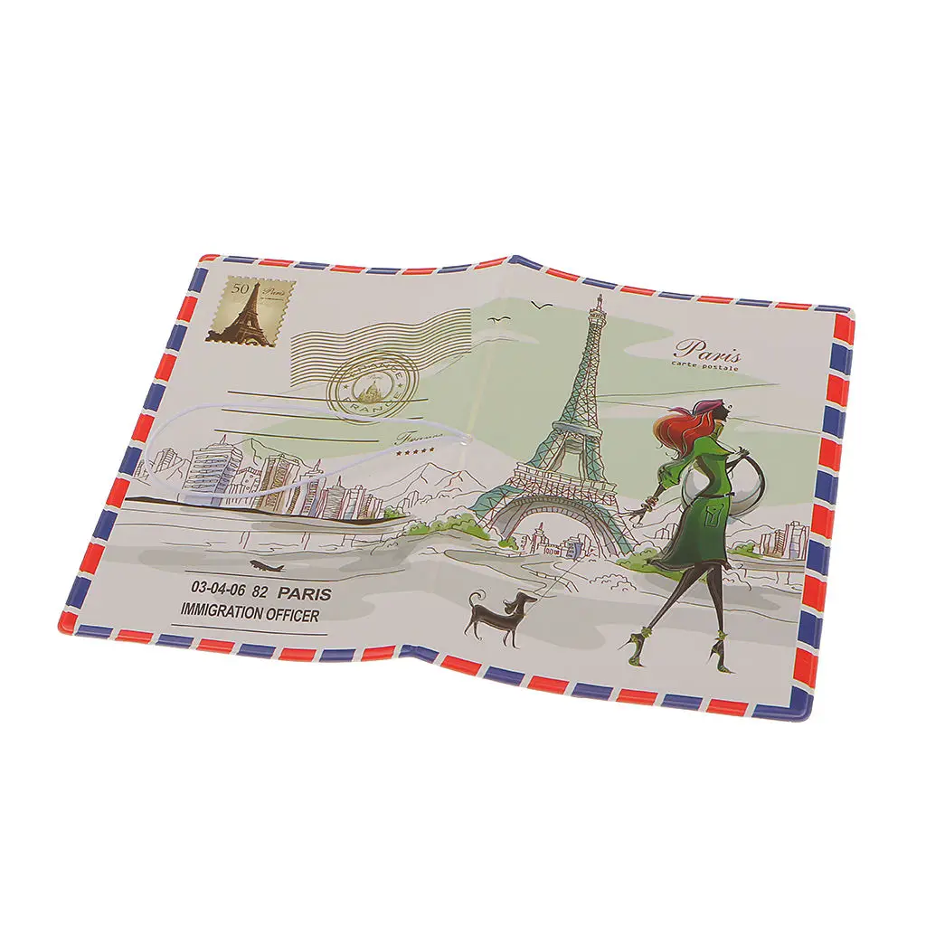 

Colorful Holder Case Cover Travel Wallet ID Protector#5