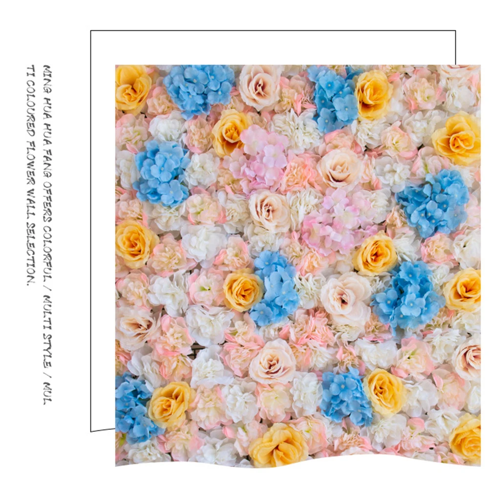 Цветочная панель романтический свадебный фон искусственные розы домашние