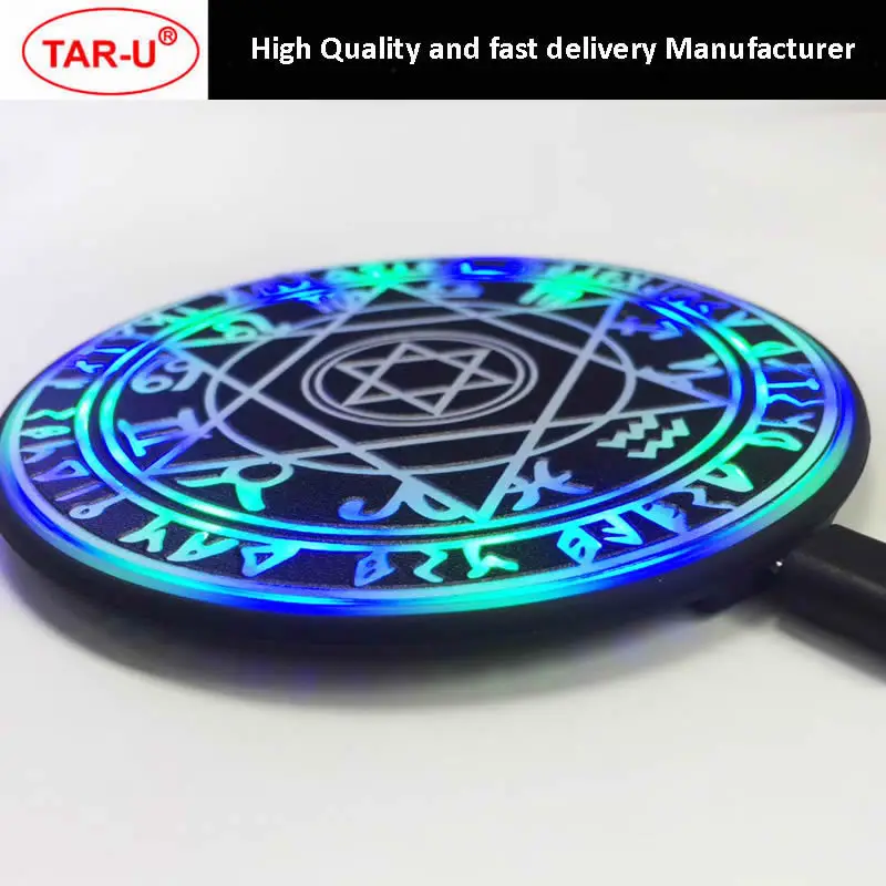 10 шт./лот Mini Magic Array Qi10W Быстрое беспроводное зарядное устройство для iPhone X/XR/XS/Max 8/8