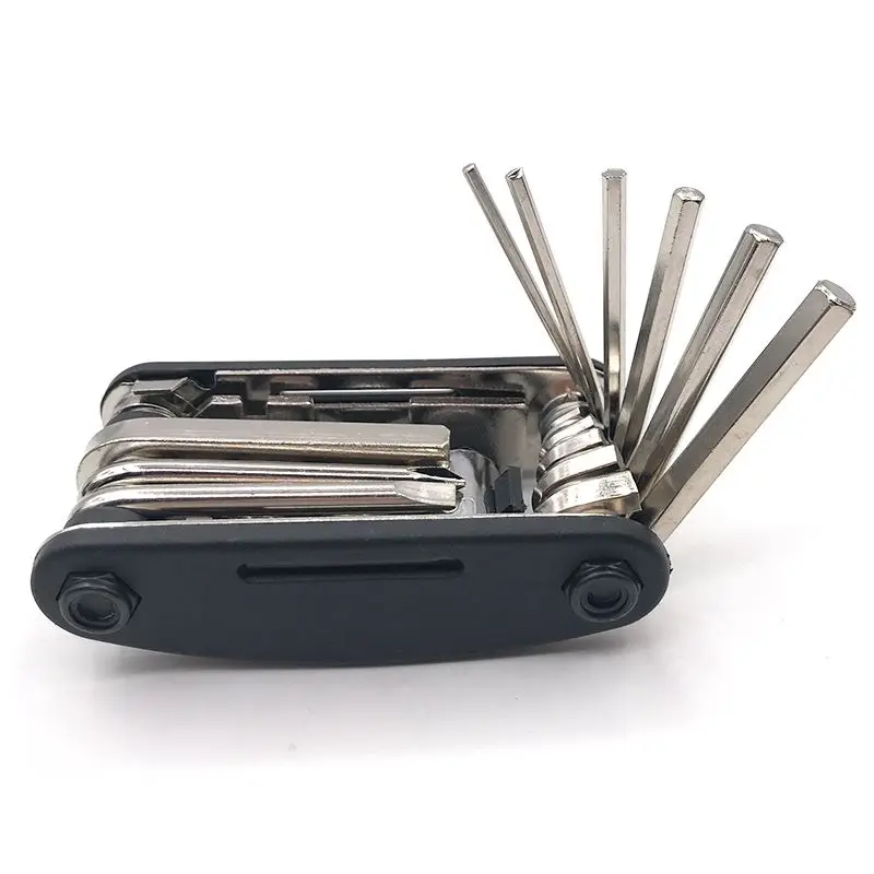 15 in 1 Bike Bicycle Repair Tool Set Hex Wrench Screwdrivers Nut Tools Key Multi Repairing | Спорт и развлечения