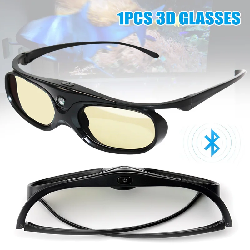 Bluetooth 3D Активные затвор очки для четкости видения DLP-Link проектор ТВ OD889 |