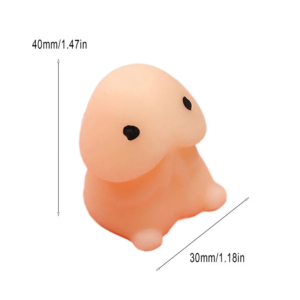 1 шт. забавные в форме пениса с медленным восстановлением формы ПУ надувные