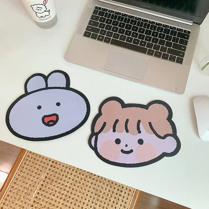 

3D Lovely kawaii Cute Bear Animal Mouse Pad Desk Big Mat Pads Waterproof Office Home Decoration Cup Mat Antislip Girls Boys Room