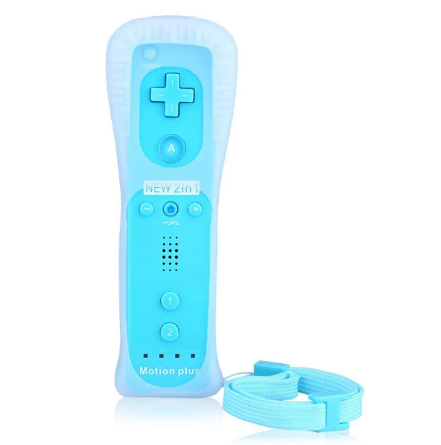 Новый встроенный беспроводной геймпад Motion Plus контроллер для NintendWii Nunchuck Nintendo Remote