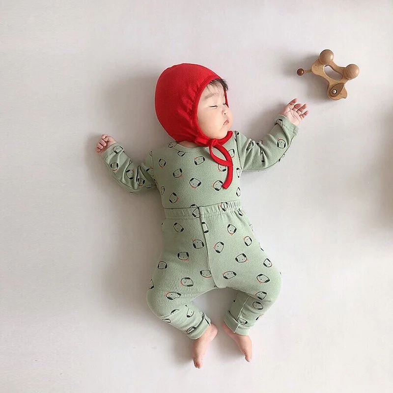 Милый детский комплект для сна MILANCEL с принтом собаки одежда маленьких девочек и