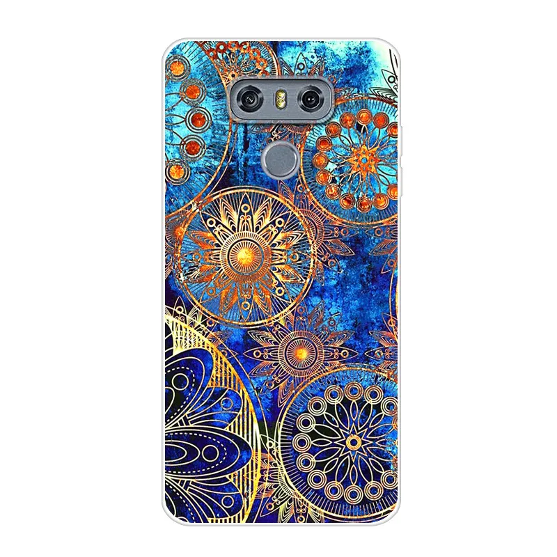 Тонкий прозрачный мягкий ТПУ чехол для LG G6 5 7 дюйма прозрачная задняя крышка LGG6 G 6