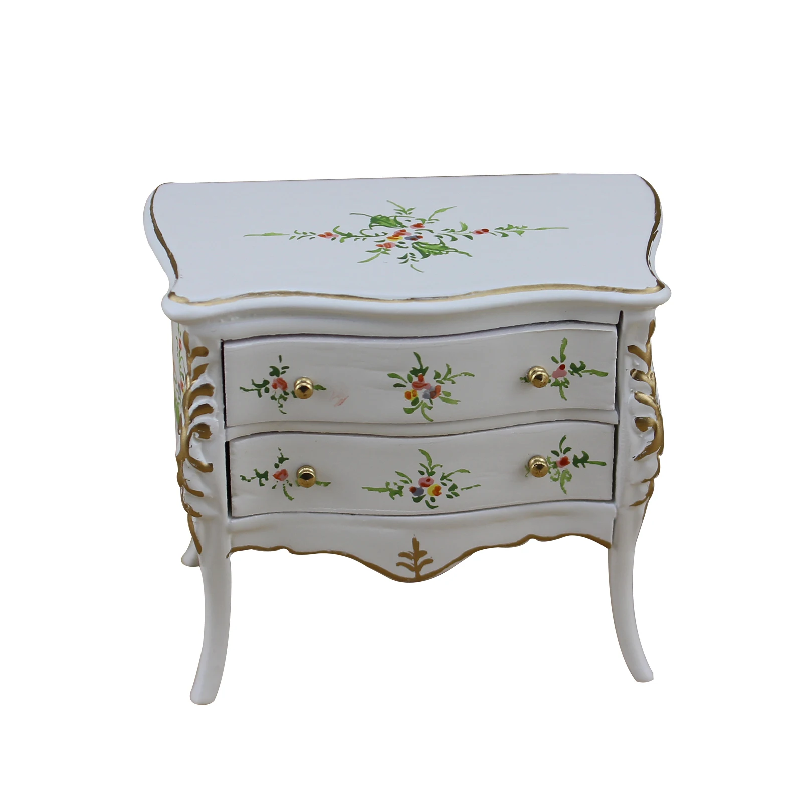 

Dollhouse 1/12th Scale Miniature furniture Hand painted high quality Table
