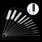 Набор щеток для мытья кухни, комплект из 10 нейлоновых соломенных щеток для мытья посуды