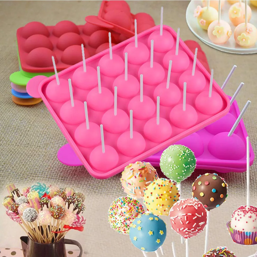 Силиконовая форма для леденцов 20 емкостей | Дом и сад