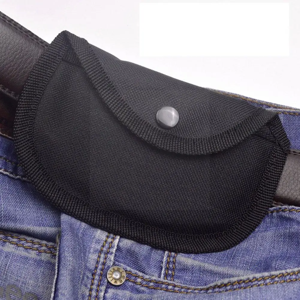 

Finger Buckle Waist Bag Shockproof Waterproof Protective Nylon Sleeve of Waist Portable Cover Iron Sleeve For All Kinds V8S4