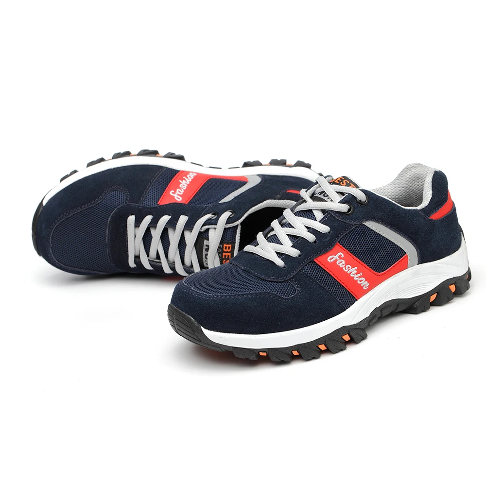 SITAILE дышащая рабочая обувь для мужчин и женщин мужские безопасные ботинки со