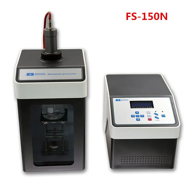 

80 W Ultrasonic Homogenizer Sonicator Processor Ultrasonicator Cell Disruptor Mixer CE ISO 20KHZ 500ul-80ml FS-150N