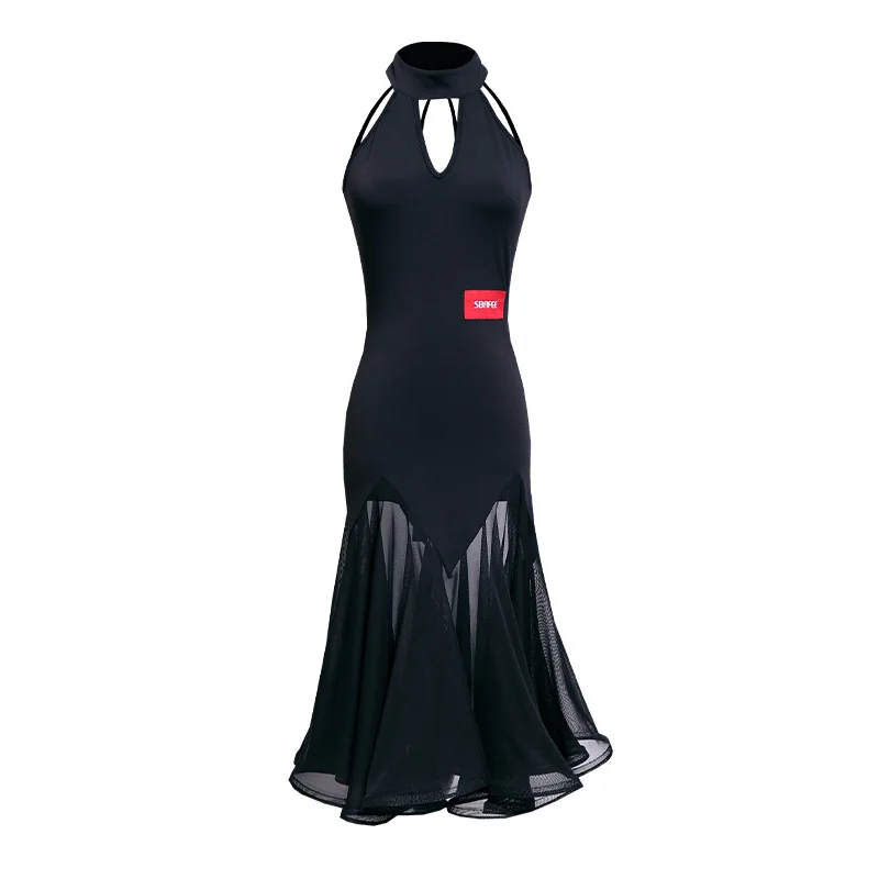 Сексуальное платье для латинских танцев Танго сальсы бальных тренировок женские