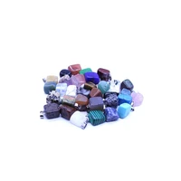 1an1v wholesale 100pcslot mixed point natural stone crystal quartz irregular shape charms pendants mixed jewelry pendants