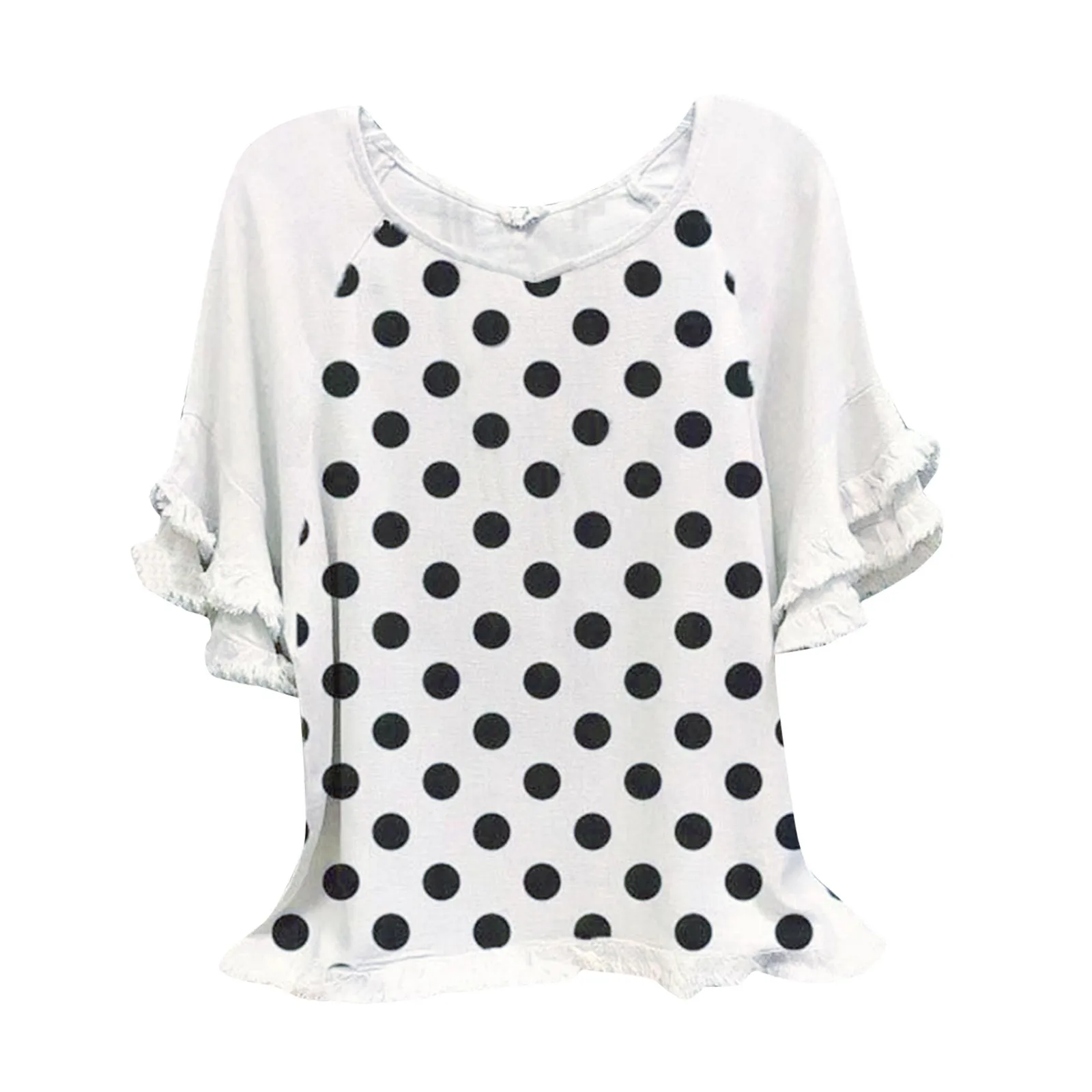 Women's ShirtShort SleeveCasualBlouse Tunic Blouse For Women