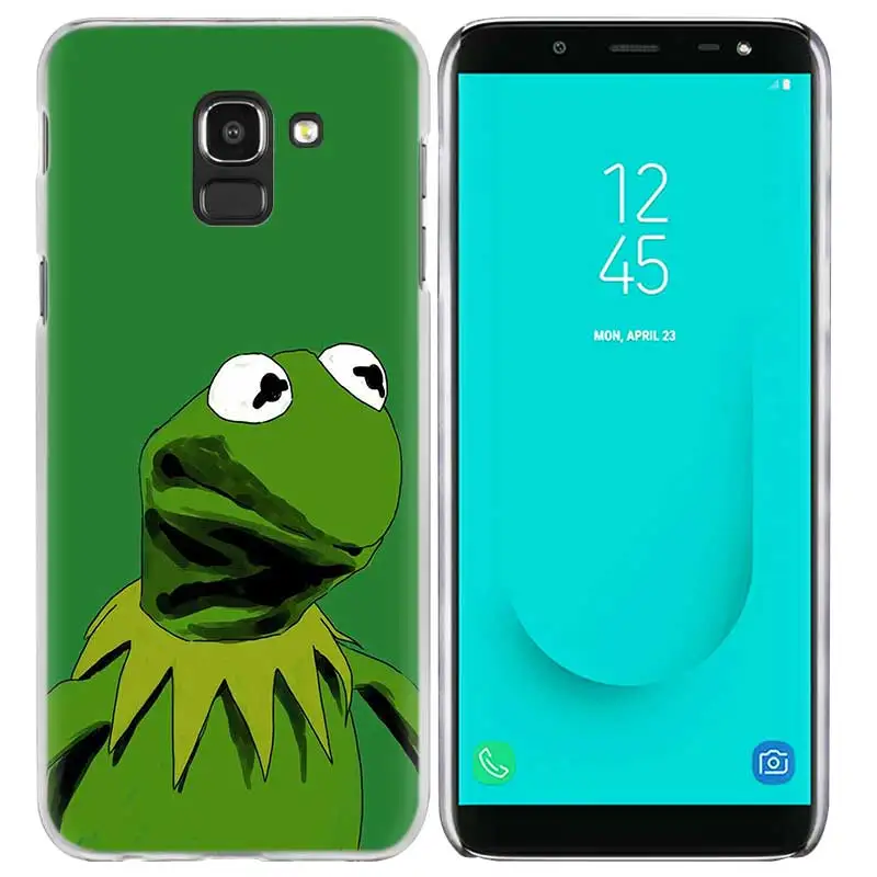 Лягушонок Кермит чехол для samsung Galaxy A50 A80 A70 A60 A40 A30 A20 A20e A10 A9 A7 A6 плюс Note 8 9 10 Pro - Цвет: 09