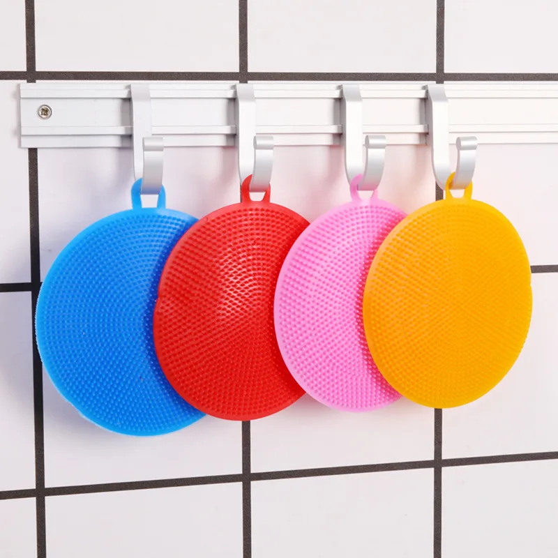 

Аксессуары для кухни, инструмент, многофункциональная силиконовая щетка для мытья посуды, подставка для мытья кухни, устройства для мытья