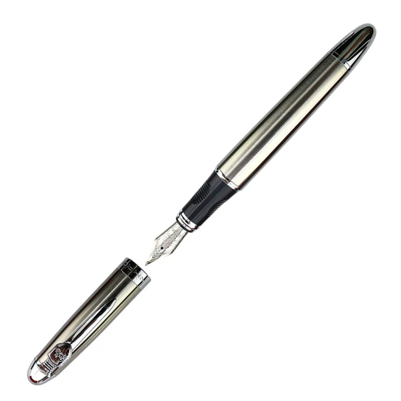 Перьевая ручка Jinhao чернила полностью металлические ручки с зажимом из