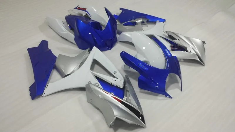 Заказной обтекатель кузова мотоцикла для GSXR1000 07 08 GSX R GSXR 1000 K7 2007 2008 ABS синие белые