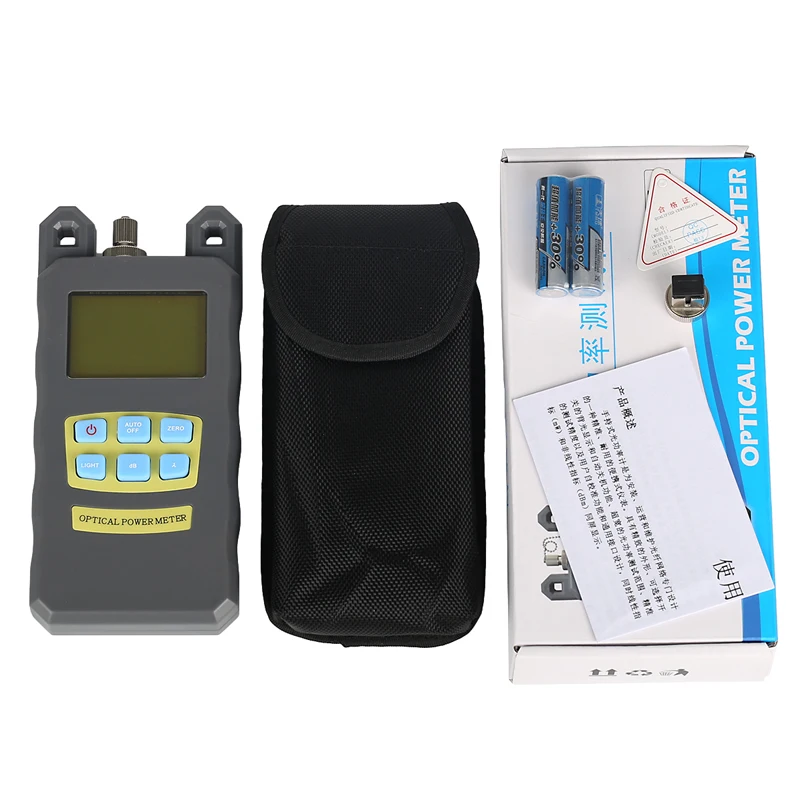 Comptyco AUA-70A Fiber optical power meter fiber tester light decay loss test send FC / SC adapter gray | Мобильные телефоны и