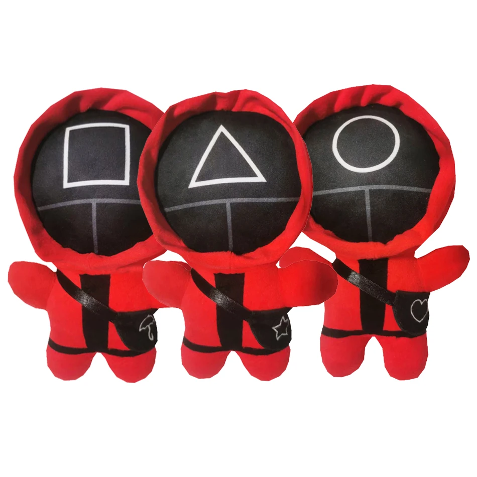 

Cute Squid Game Plush Dolls Children's Christmas Plush Toys decoration Childr Halloween Christmas Gifts