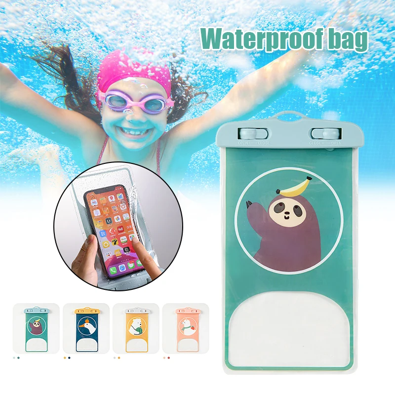 

Universal Waterproof Pouch Transparent Underwater Cellphone Dry Bag Case for Swimming Boating Fishing ASD88