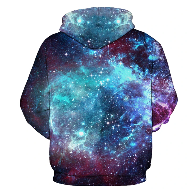 

Autumn Fashion Men Women Hoodie Galaxy space 3D Print Hoodies Unisex Hip Hop Sweatshirt Tracksuit Men Sportswear Casual Pullover