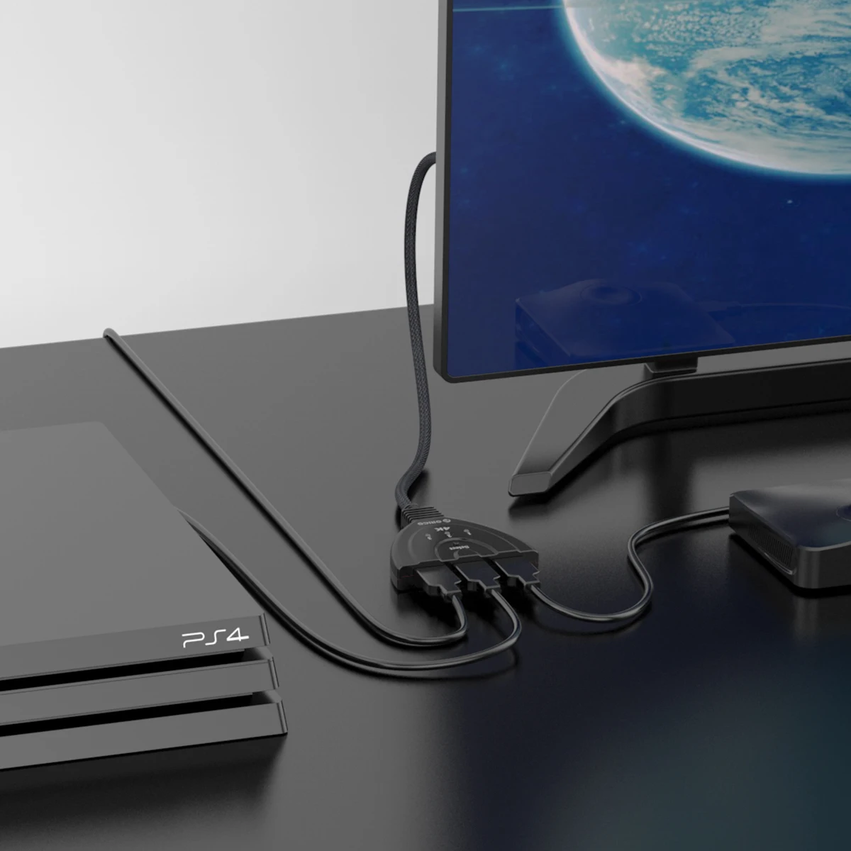 ORICO HDMI сплиттер 3 в 1 выход 4 к HDMI коммутатор с инфракрасным пультом дистанционного управления USB 3,0 HDMI для DVD HDTV