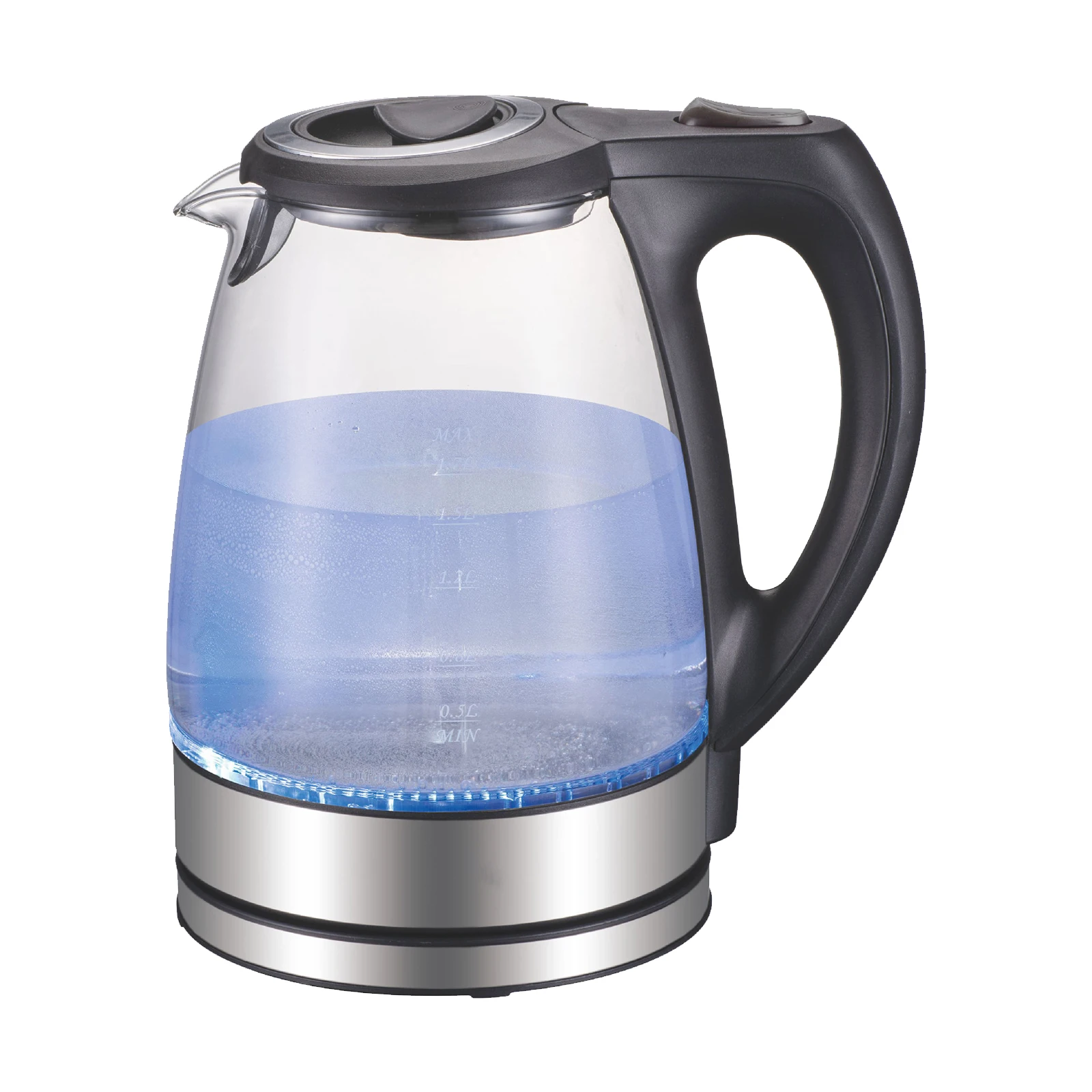 

1.7L Electric Kettle 230V 2000W Glass Hot Water Kettle Fast Heating Electric Tea Kettle Water Boiler & Heater with Auto Shut-Off