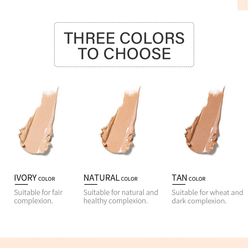 

Air Cushion BB Cream Concealer Makeup Korean Cosmetics Bare Make up Foundation Sunscreen Moisturizing CC Isolation
