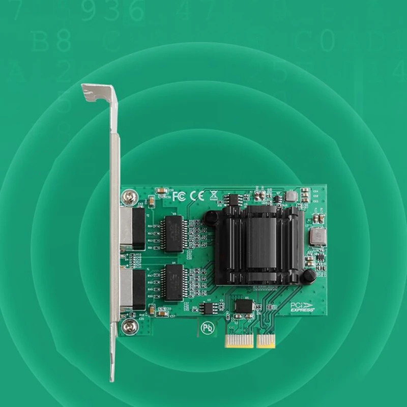 

Для intel 82571 PCI-E X1 гигабитная сетевая карта PCI Express Ethernet адаптер Мбит/с Поддержка Windows Прямая поставка