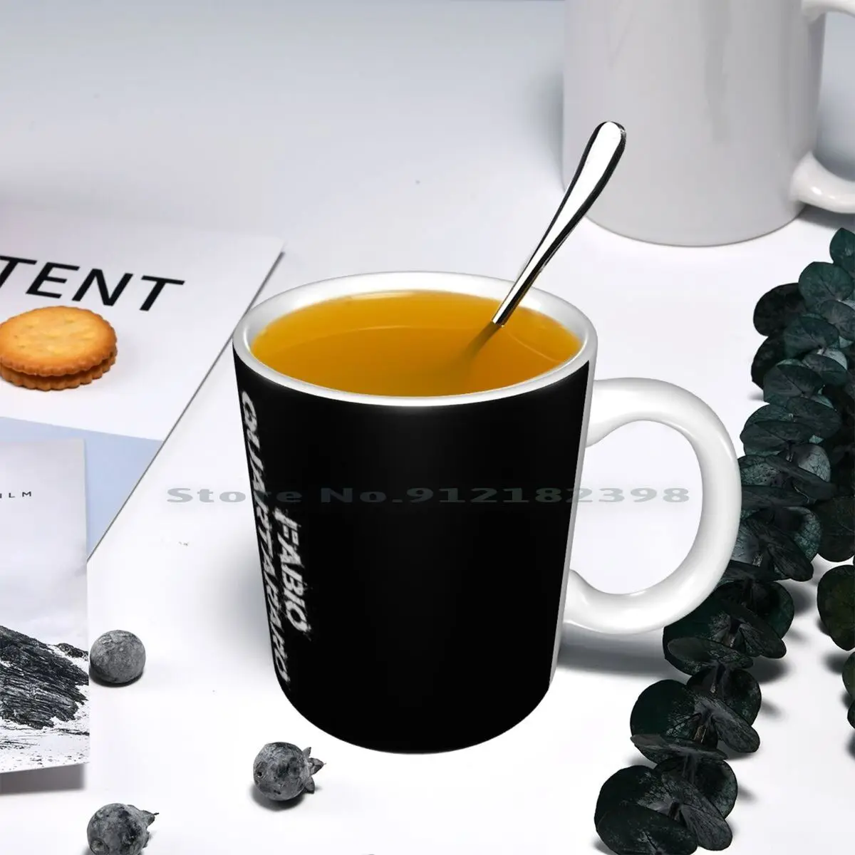 Debout Logo Fd Blanc керамические кружки кофейные чашки кружка для молока и чая Lorenevdesign Fabio