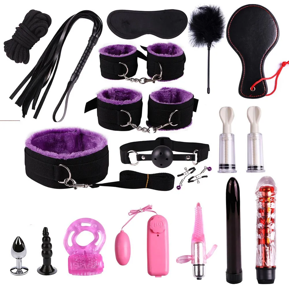 Плюшевый костюм кнут трусики наручники вибратор обязательный набор игрушек для