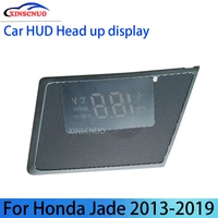 xinscnuo obd airborne computer car hud head up display for honda jade 2013 2019 safe drive screen obd speedometer projector