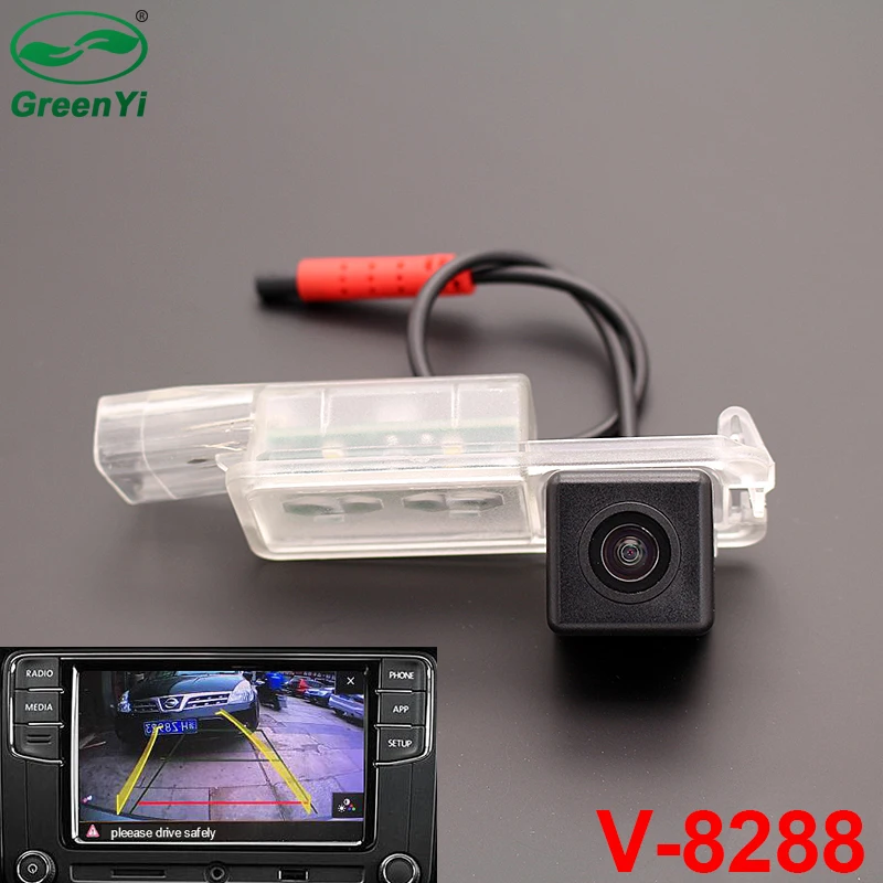 RCD330 Автомобильная камера заднего вида с динамической траекторией для Audi VW MQB MIB 2009