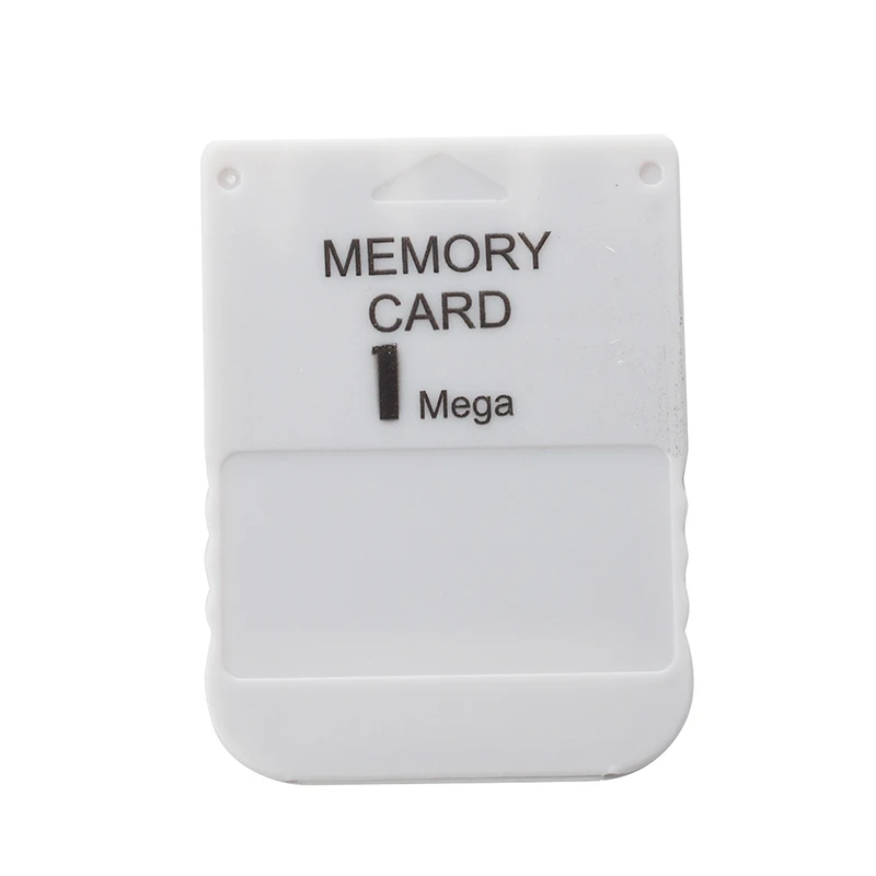 

White 1 MB 1MB Memory Card Stick For Playstation 1 One PS1 PSX Game