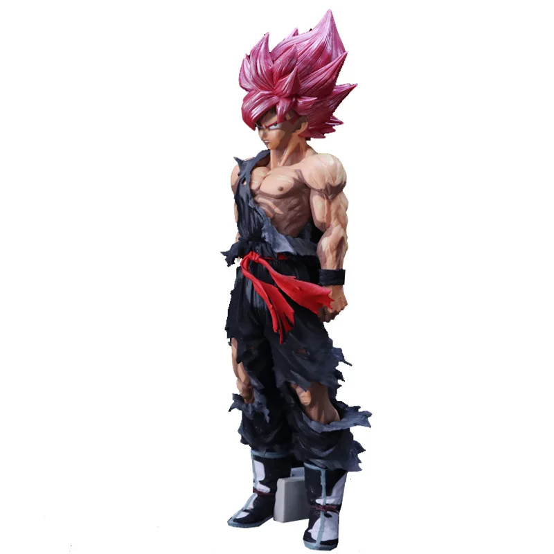 Аниме Dragon Ball модель SMSP Super Goku Весенний фестиваль ver. Comic цвет черный и белый