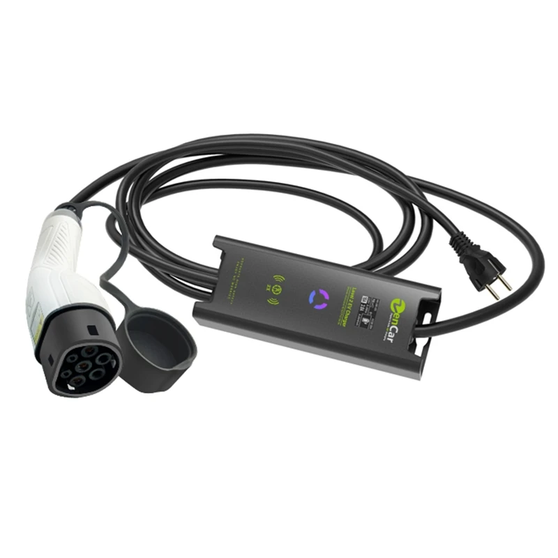 

Portable EV charger type 2 Mobile Ladestation mode 2 16A IEC 62196-2 to Schuko Type B leakage protection