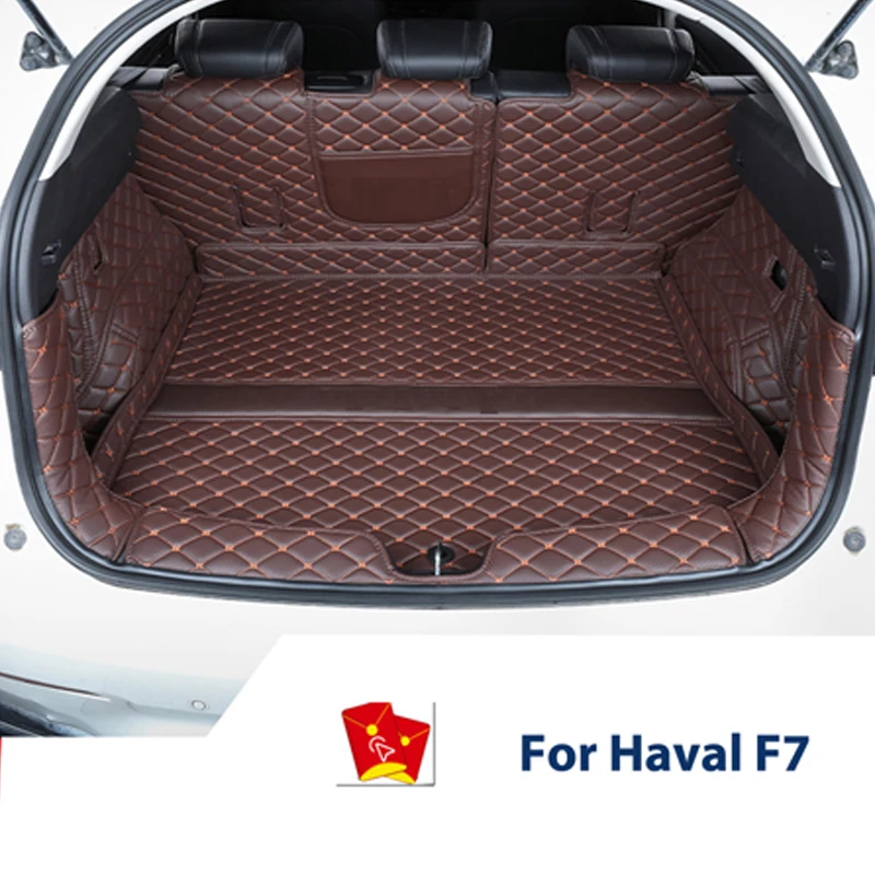 

Custom Trunk Mats For Haval F7 F7X 2020 2021 Durable Cargo Liner Boot Carpets Accessories Interior Cover
