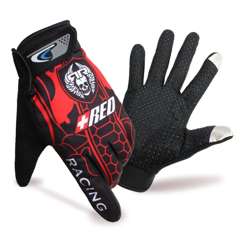 

MTB Bike Bicycle Gloves Cycling Full Finger Glove Motorcycle Gloves Men Women Non-slip Sunscreen Breathable Touchscreen Outdoor