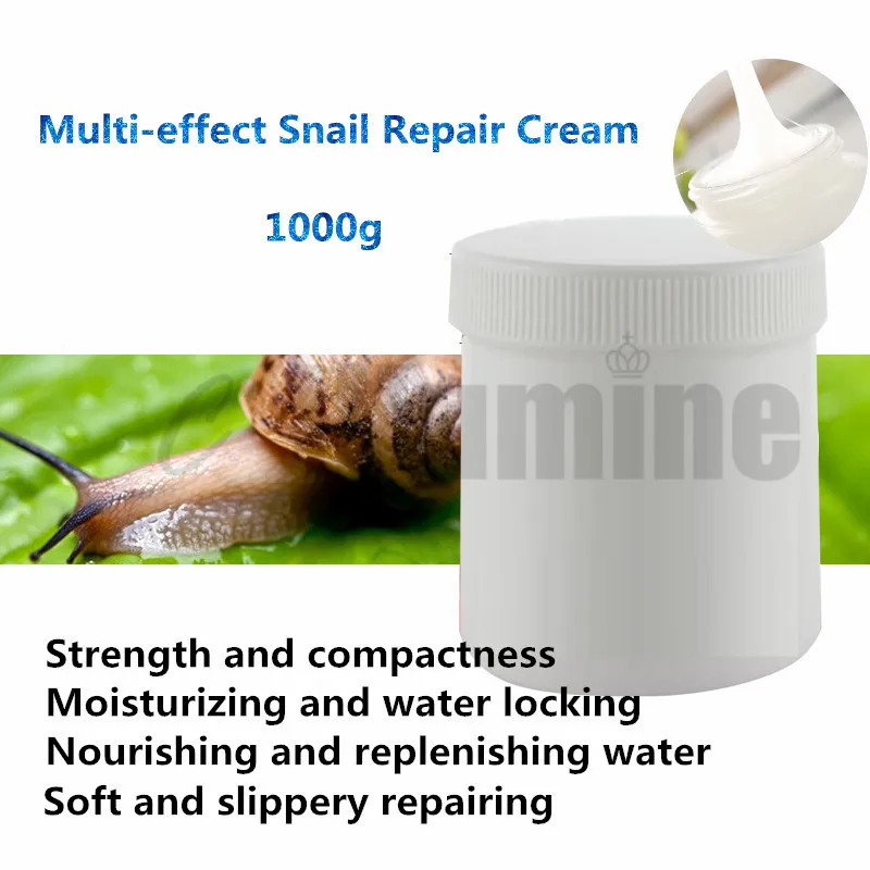 Multi-effect Snail Repair Cream 1000g Lifting Tightening Moisturizing Skin Wrinkles Firming Cosmetics