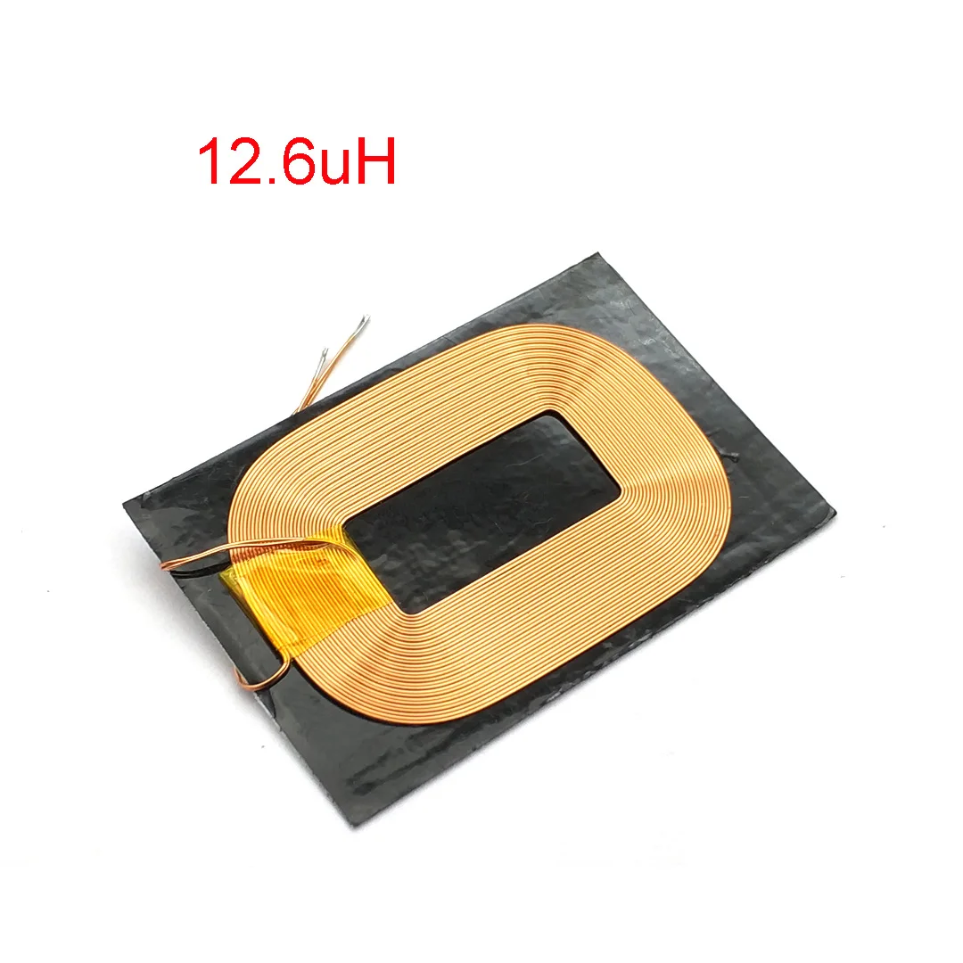 12 6 мкГн катушка для беспроводной зарядки 47*32 мм Антимагнитная приемника