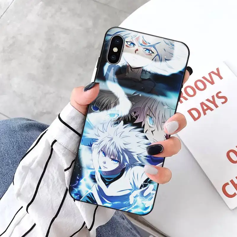 

Anime Hunter X Hunter Phone Case for iPhone 11 12 pro XS MAX 8 7 6 6S Plus X 5S SE 2020 XR mini