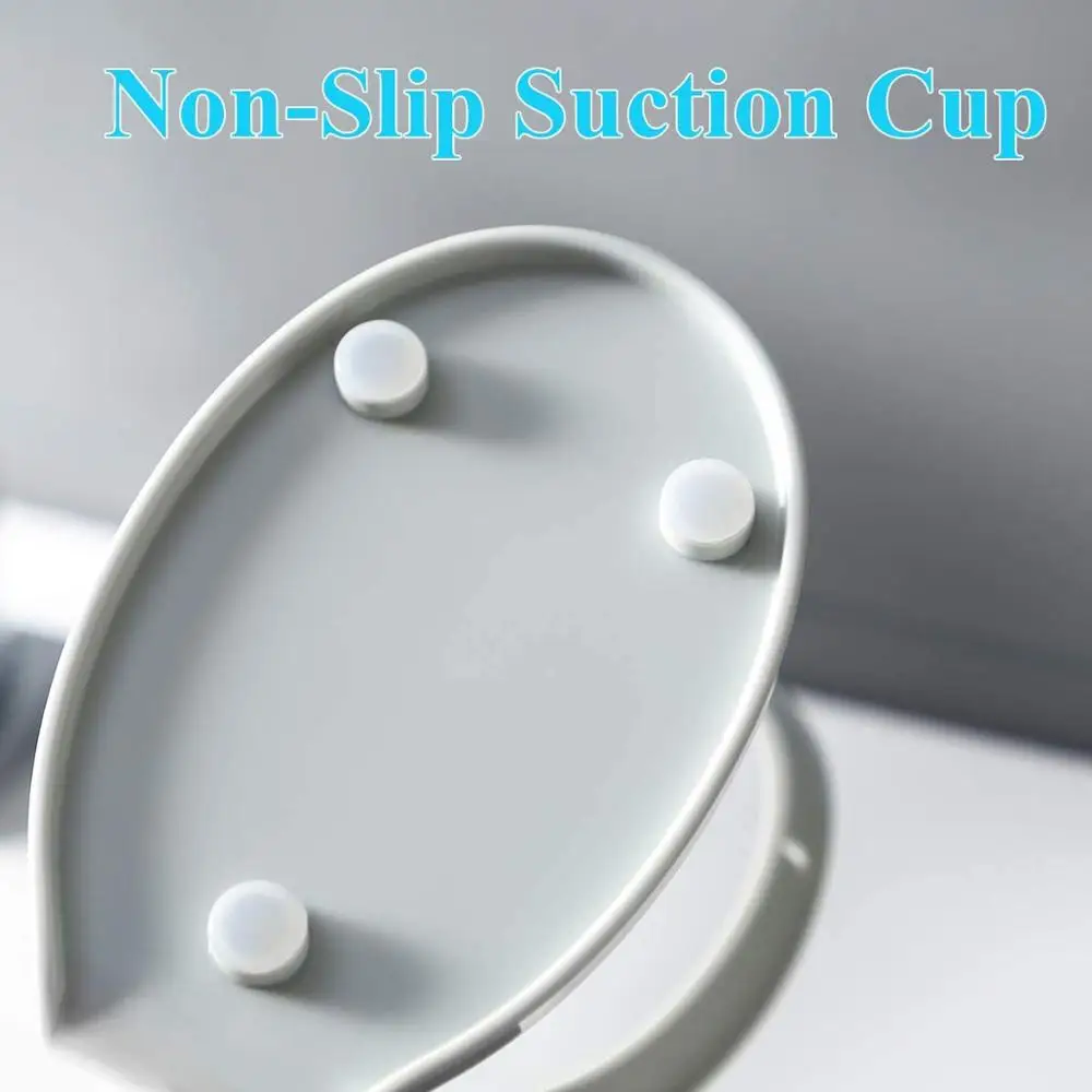 

Leaf Shape Soap Box Bathroom Soap Holder Dish Storage Plate Tray Soap Holder Case Bathroom Leaf Shape Non-slip Drain Soap Box