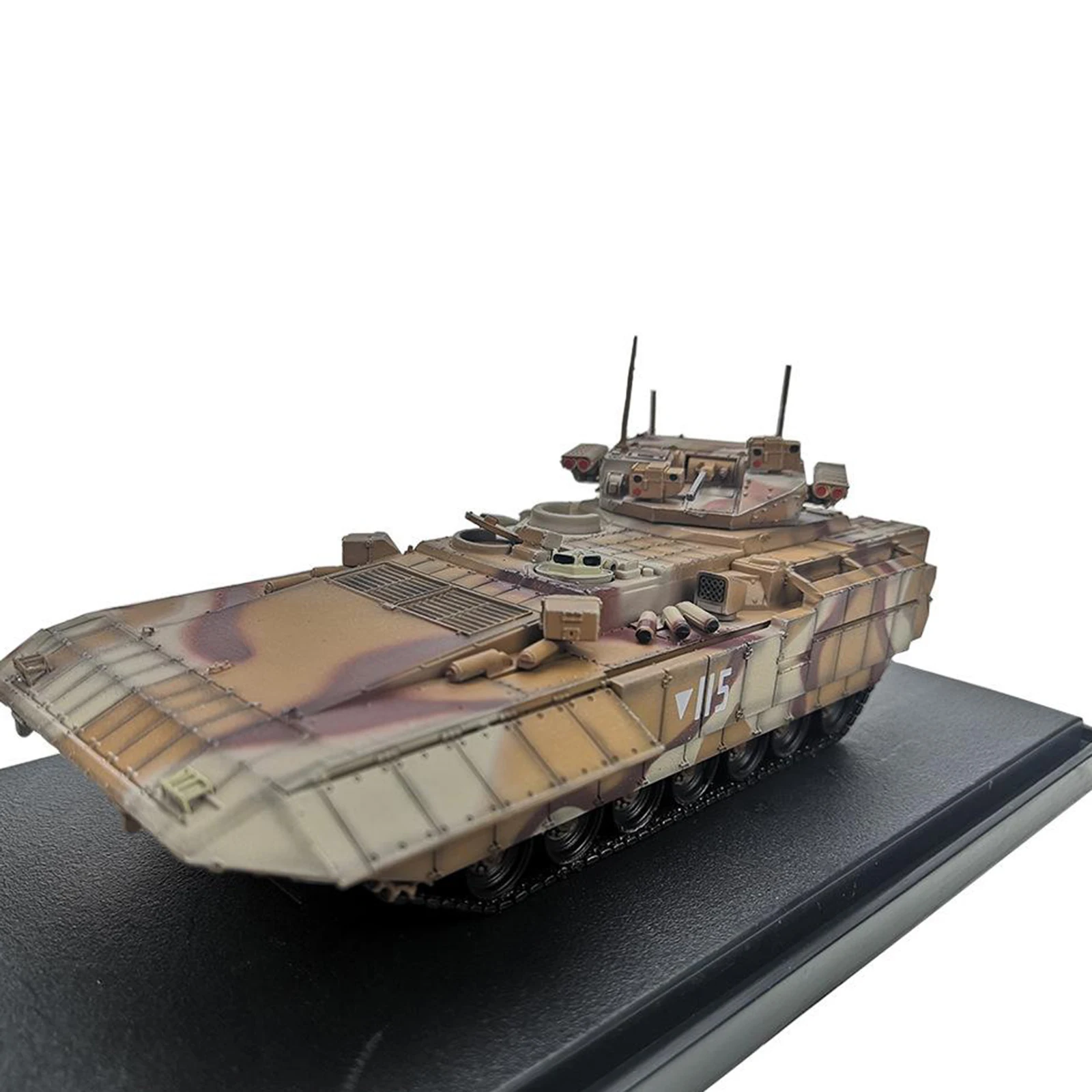 

1/72th Model Alloy T15 Tank Model with Dustproof Case for Collection