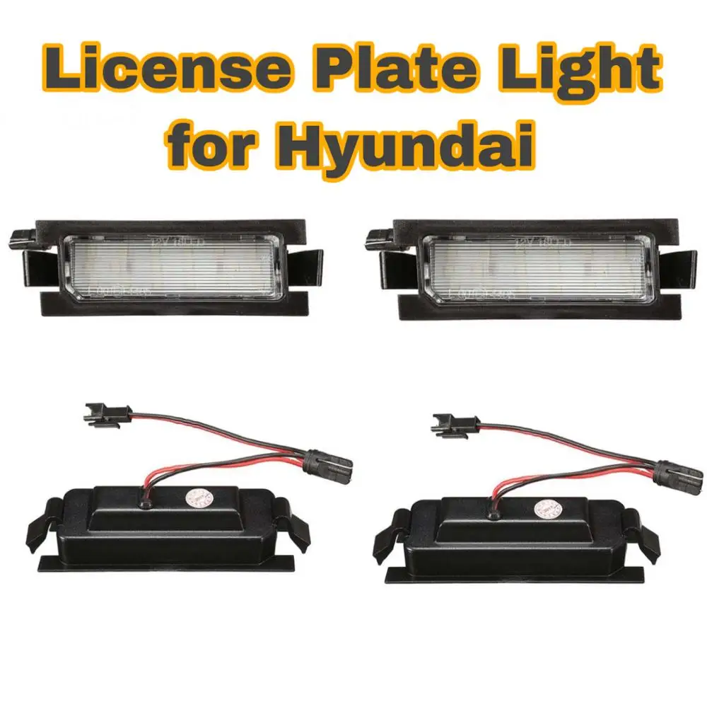 

2 шт. подсветильник ка номерного знака для Hyundai i30 PD PDE Fastback N PD Elantra GT Sonata Veloster