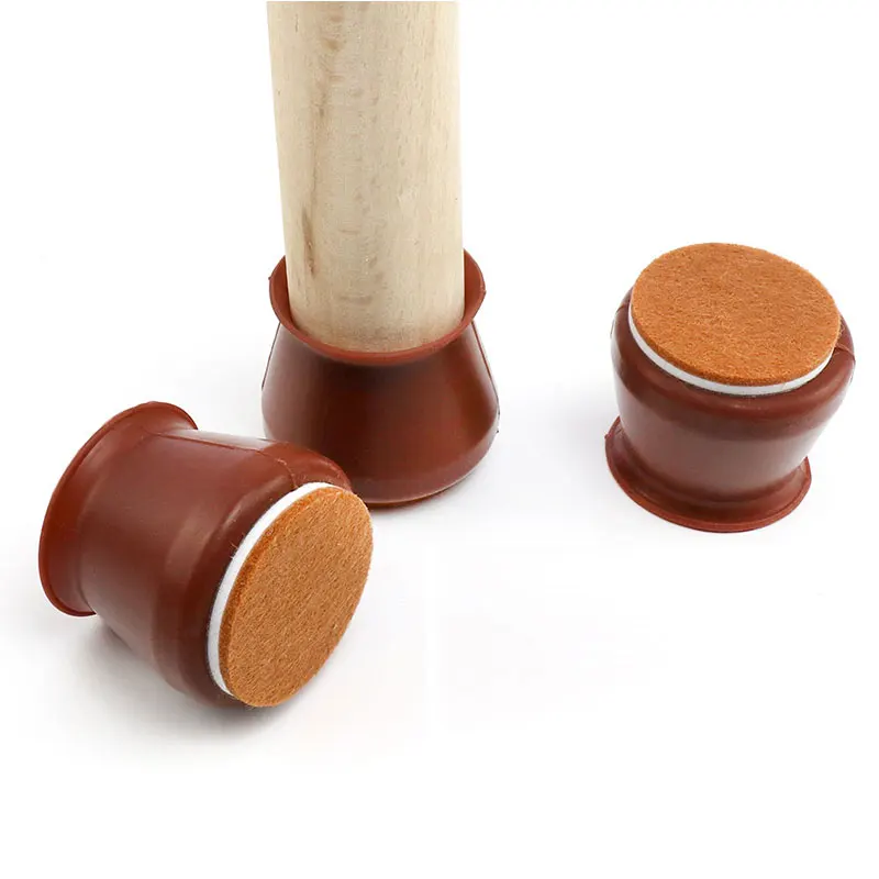 

20pcs Silicon Furniture Leg Protection Cover Table Feet Pad Floor Protector For Chair Leg Floor Protection Anti slip Table Legs
