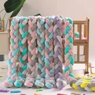 Комплект постельного белья для маленьких мальчиков и девочек, 1 м, 1,5 м, 2 м, 3 м, 4 м, с бампером, защита для кроватки